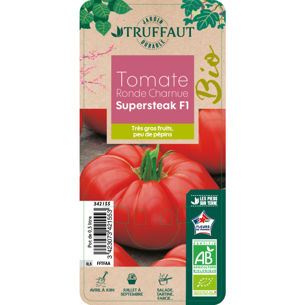 Découvrez la Tomate Supersteak F1 la plus grosse et savoureuse des