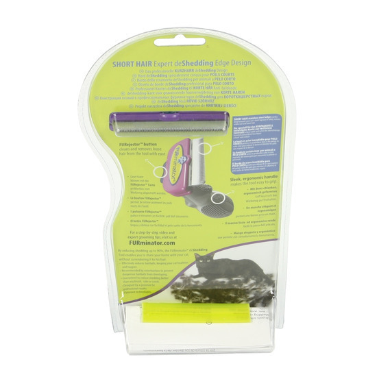 Brosse Furminator C Pour Chats De Grande Taille A Poils Courts Truffaut