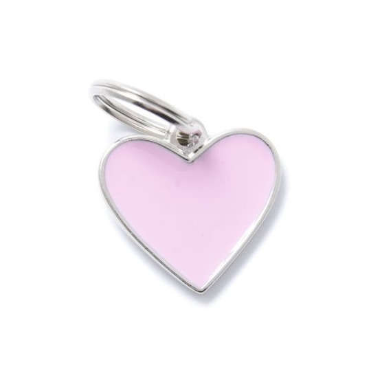 Medaille Myfamily Basic Hm Petit Coeur Rose Truffaut