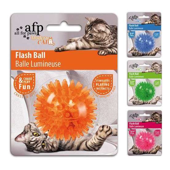 Jouet Pour Chat Balle Lumineuse En Plastique Truffaut