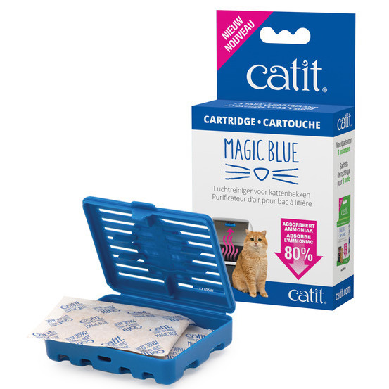 Cartouche Magic Blue Pour Maison De Toilette Cat It 2 0 Pour Chat Truffaut