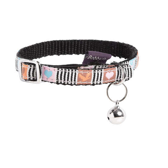 Collier Nylon Musique Et Clochette Pour Chat Pastel Taille Xs Truffaut