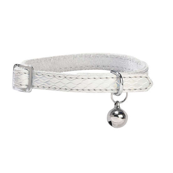 Collier Pour Chat Collection Power Coloris Argent 30cm Truffaut