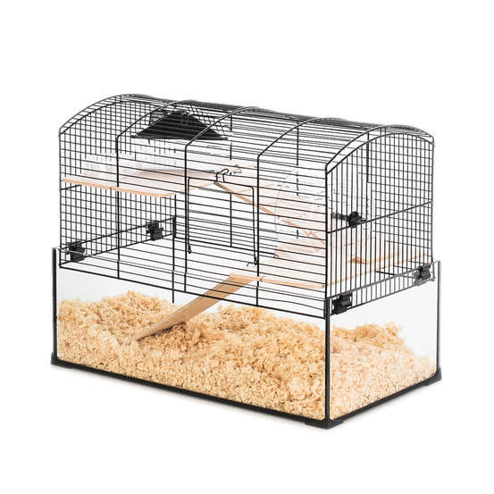 Cage Neo Panas Pour Petit Rongeur Noir L52 X 28 5 X H40 Cm Truffaut