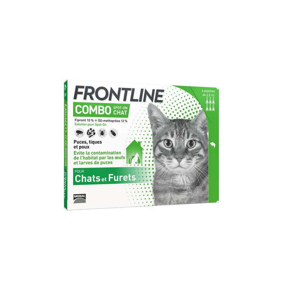 Pipette Antiparasitaire Chat Frontline C Combo X6 Truffaut