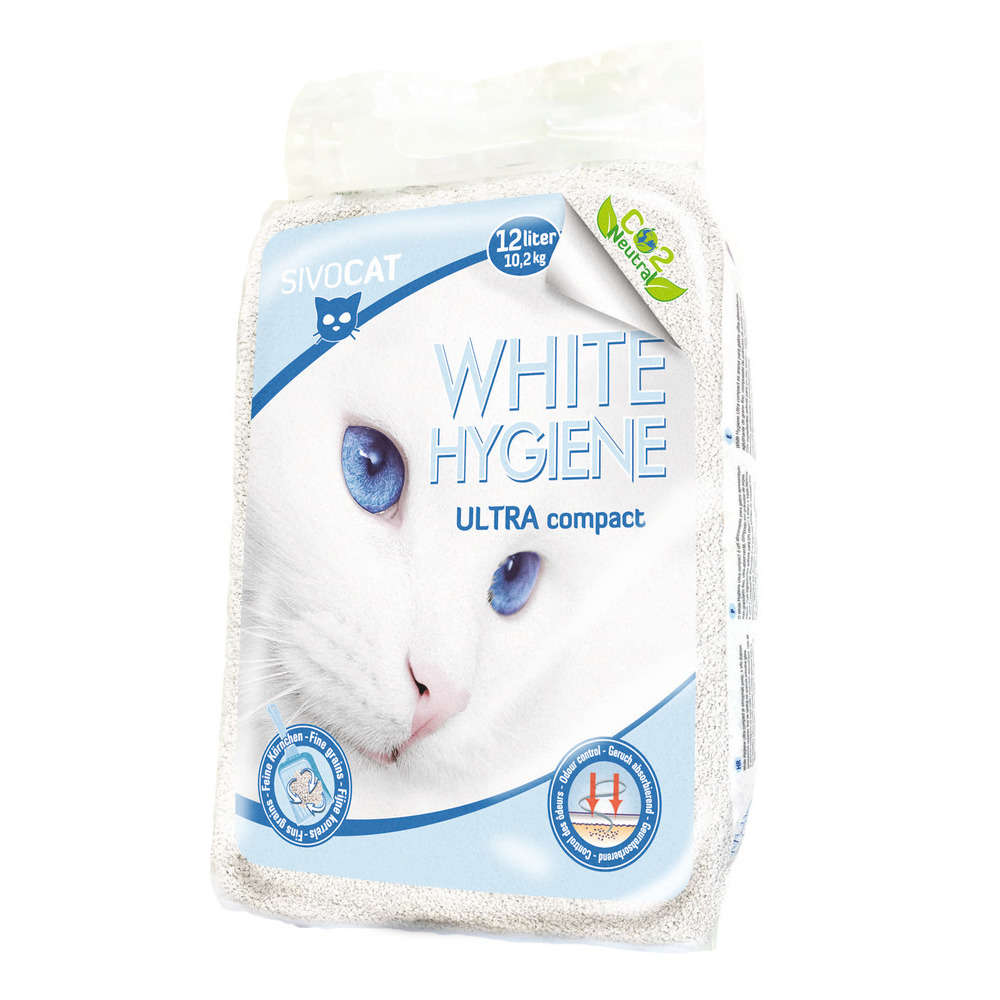 Litiere Minerale Pour Chat Compacte 12 Litres Truffaut