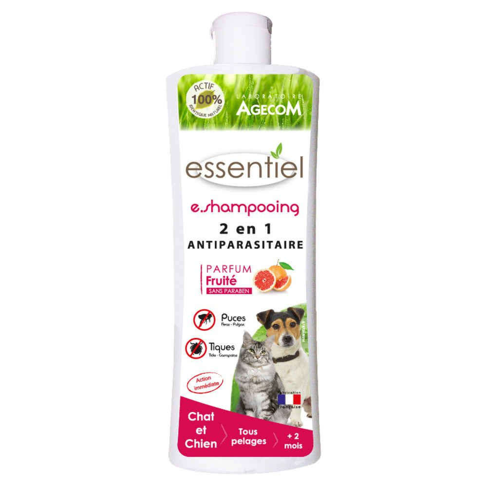 Shampooing 2en1 Au Parfum Fruite Pour Chien Et Chat 250ml Truffaut