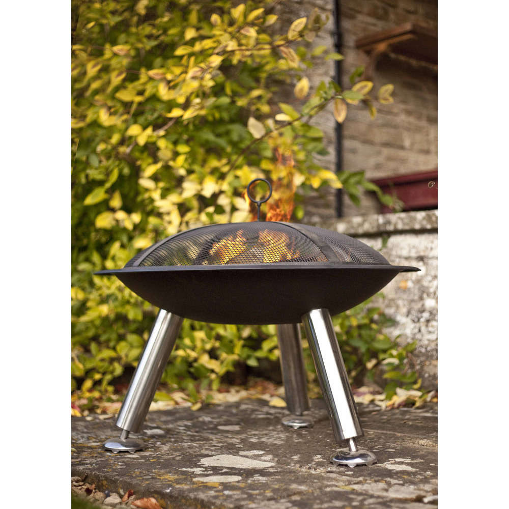Brasero stamford en acier H62cm Diam 75cm Brasero stamford en acier H62cm Diam 75cm