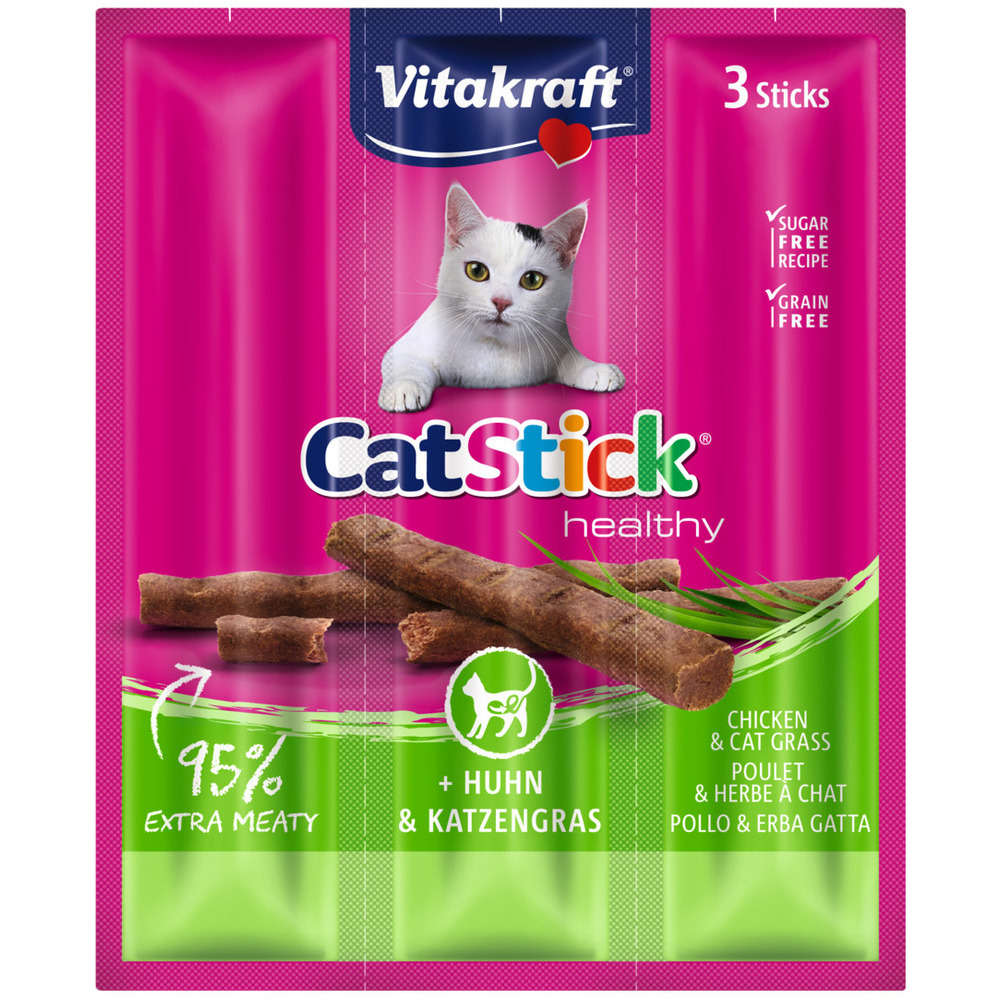 Friandise Cat Stick Poulet Et Herbe A Chat Truffaut