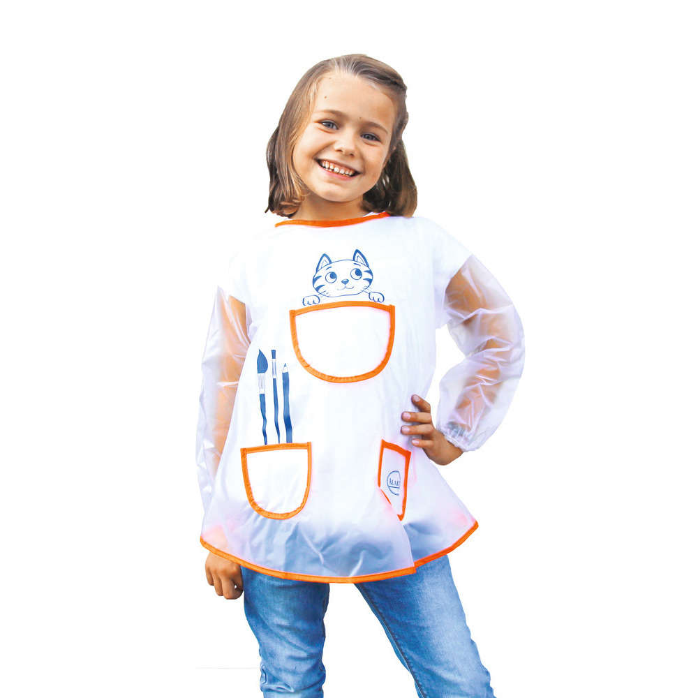 Tablier plastique peinture fille Clearance