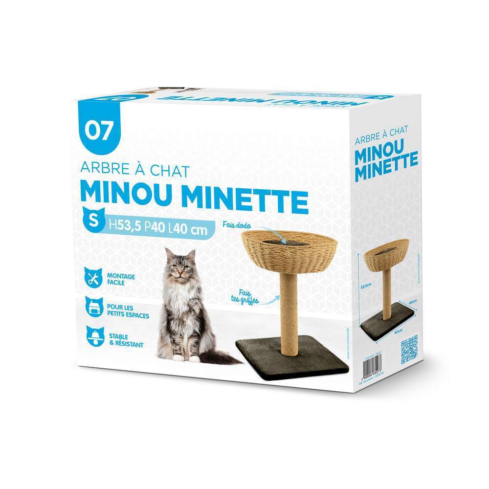 Arbre A Chat Minou Minette S H 53 5cm Truffaut