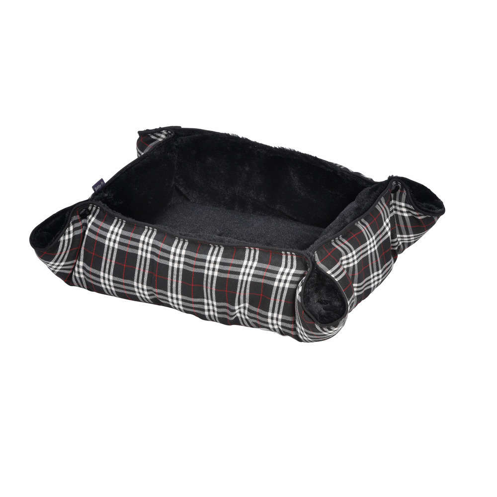 Multirelax Tartan Pour Chien Noir Taille Xs L65xl55cm Truffaut