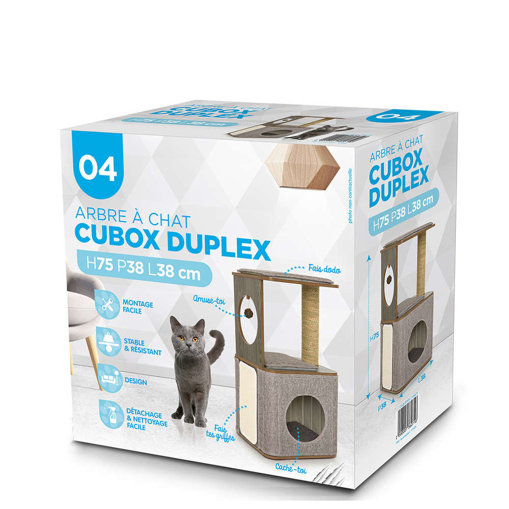 Arbre A Chat Cubox Duplex Truffaut