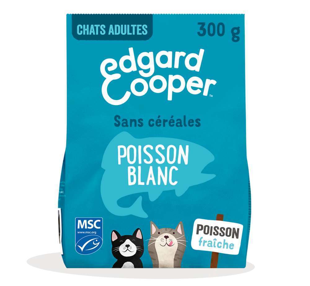 Croquettes Chats Adultes Sans Cereales Poisson Frais 300g Truffaut