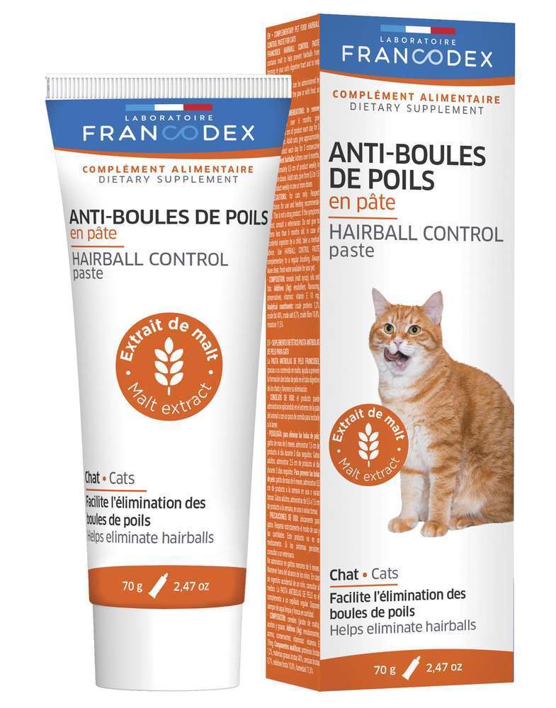 Anti Boules De Poils En Pate Pour Chat 70g Truffaut