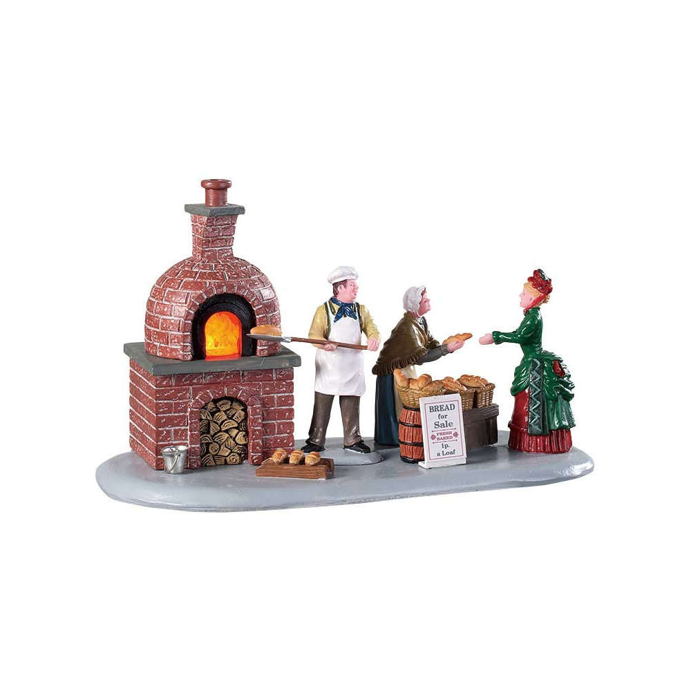 ENSEMBLE DE 4 Accessoires De Village De Noël LEMAX Vintage 2 1/4'H EUR 17,44 - FR