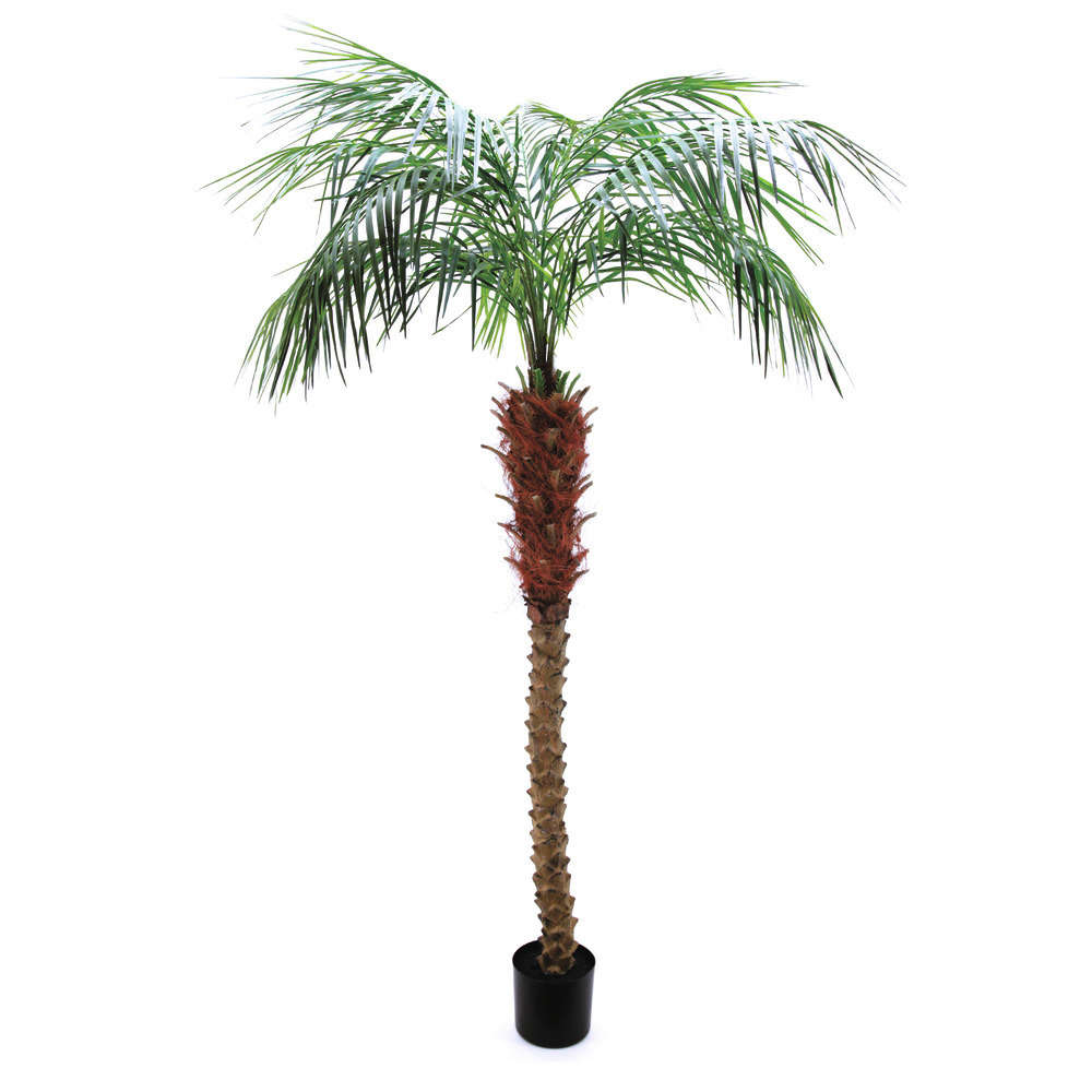 Palmier Areca Artificiel H1cm Pot Noir Truffaut