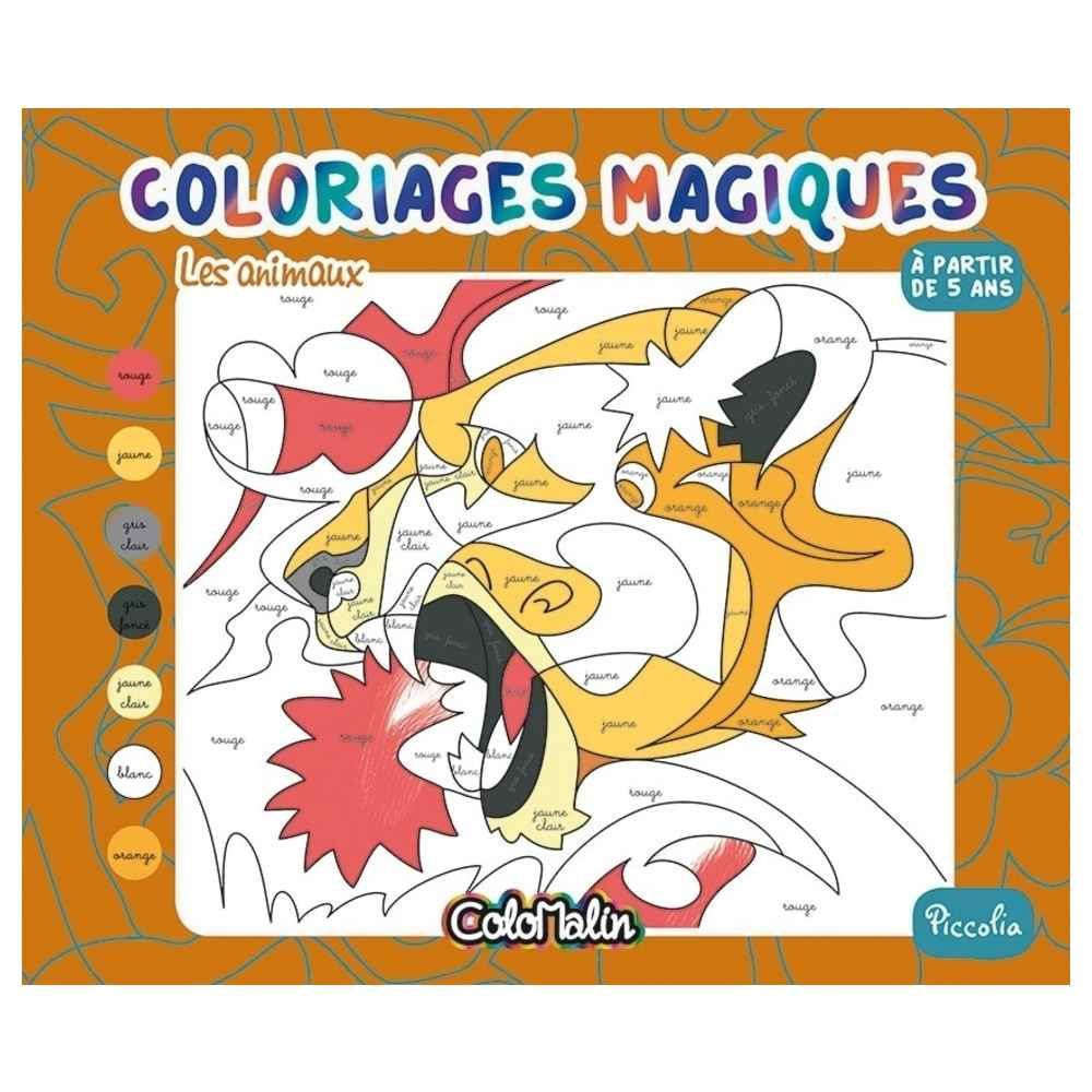 Coloriages Magiques Les Animaux Truffaut