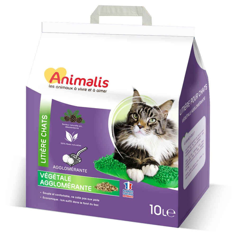 Litiere Vegetale Agglomerante Pour Chat 10l Truffaut