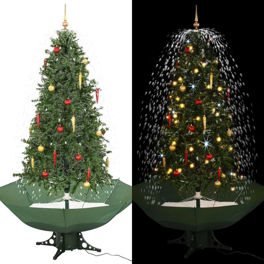 Sapin De Noel Artificiel Avec Base De Parapluie Vert 190 Cm Truffaut