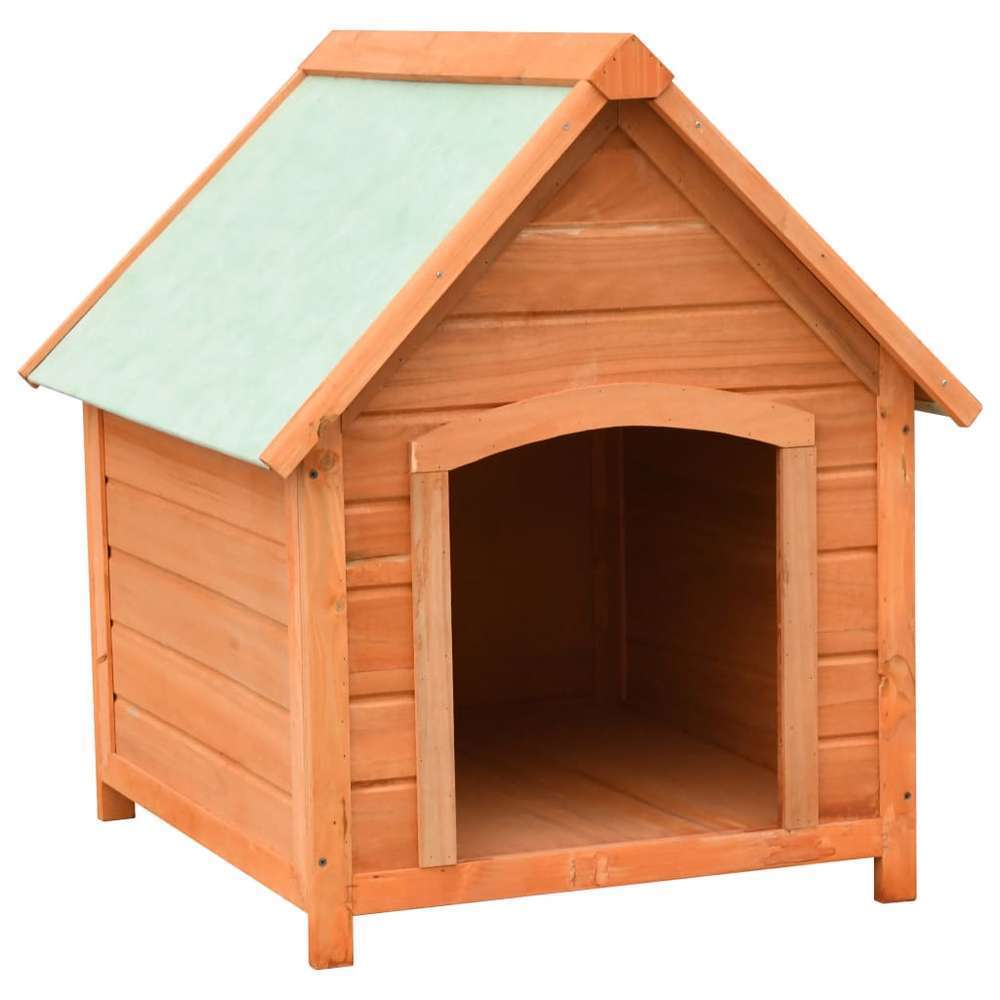Niche Pour Chiens Bois De Pin Et De Sapin Massif 72x85x Cm Truffaut