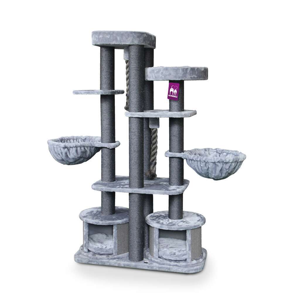 Arbre A Chat Vista 180 Soft Grey Truffaut