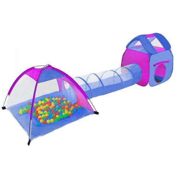 Tente De Jeu Pour Enfants Avec Tunnel 0 Balles Sac De Transport Truffaut