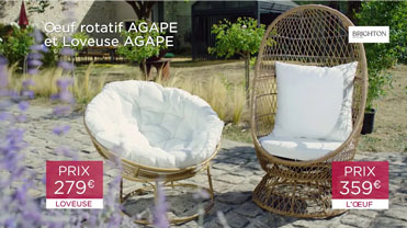 Salon Agape – Œuf et loveuse