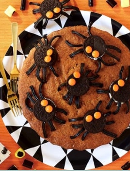 Recette Halloween : gâteau d'araignées