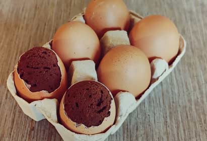 Recette Oeufs de paques en chocolat