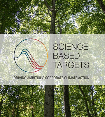 Objectifs de décarbonation validé par le SBTi