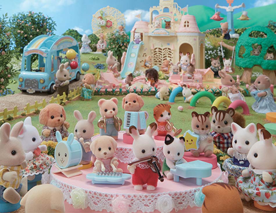 Sylvanian Families Poupees Et Accessoires Truffaut Truffaut