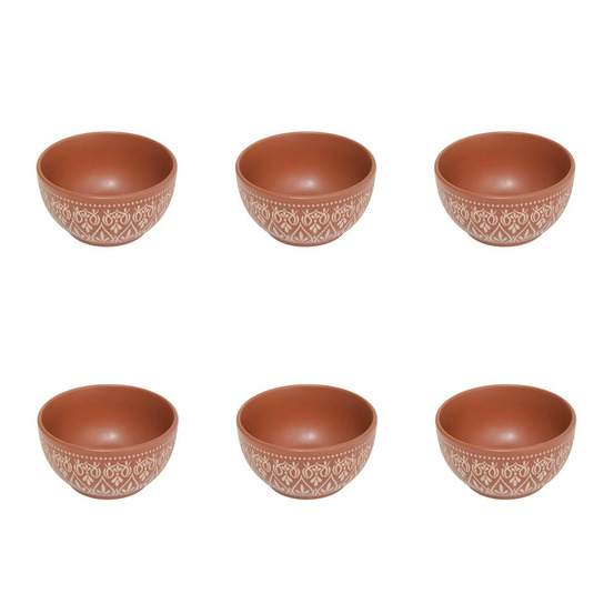 Lot de 6 coupelles en céramique