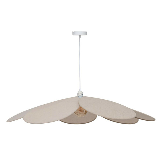 Lampe suspension pétale