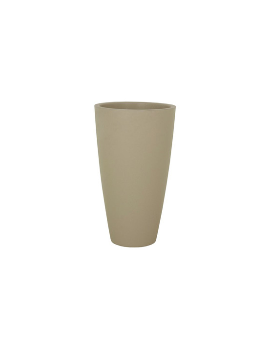Pot haut havana natural h 70 cm - gris calcaire
