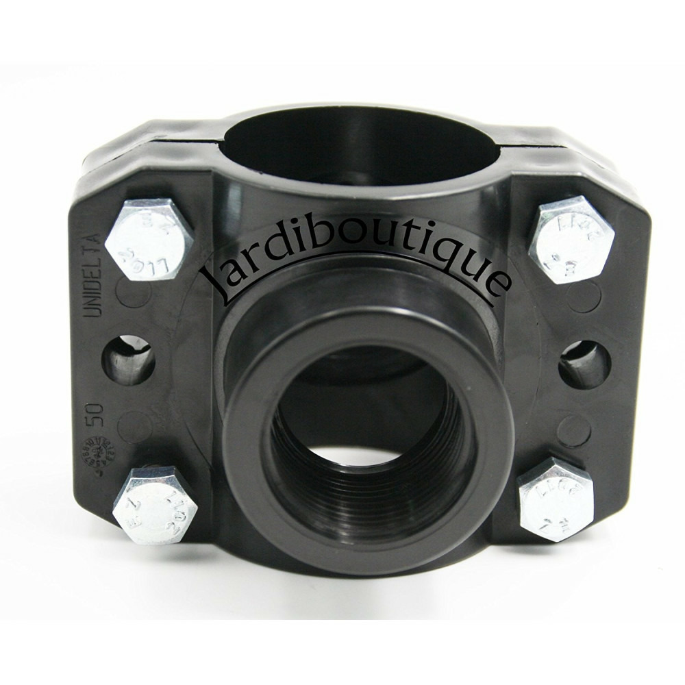 Collier de prise en charge ø 50 mm 1 pouce - 4 vis de serrage