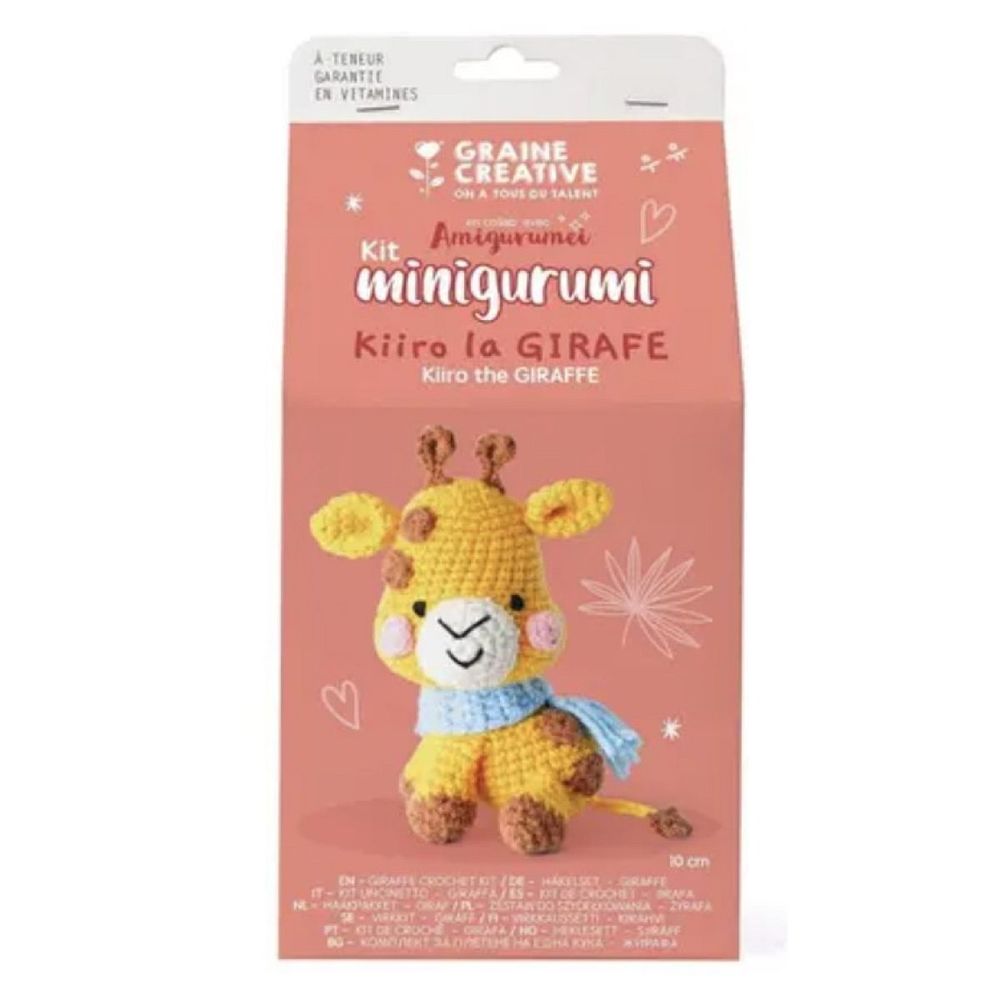 Kit minigurumi crochet - girafe