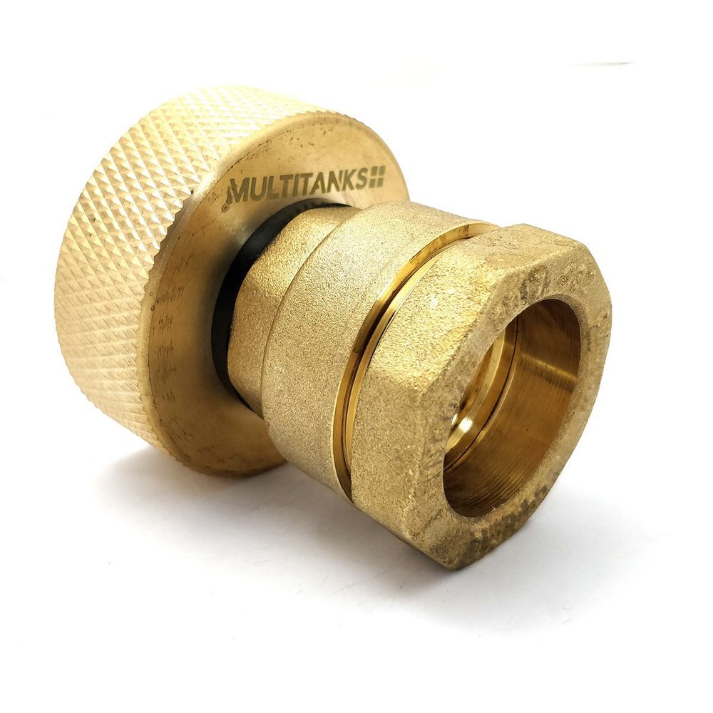 Raccord s60x6 - pression 32mm tout en laiton