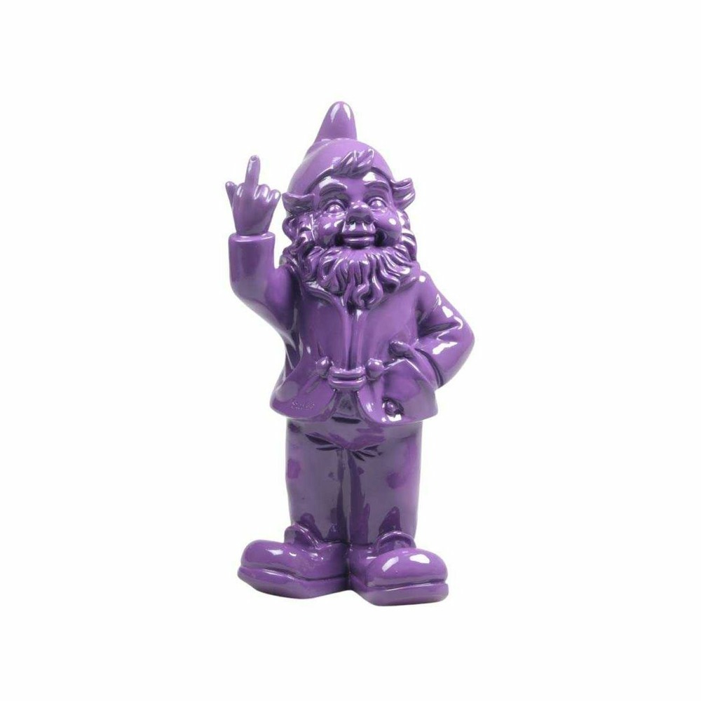 Nain de jardin en résine f*ck 16 x 12 x 32 cm