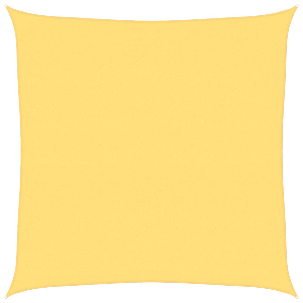 Voile d'ombrage 160 g/m² beige 5x5 m pehd