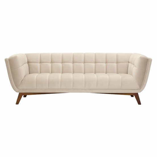 Mona-canapé 3 places en velours beige