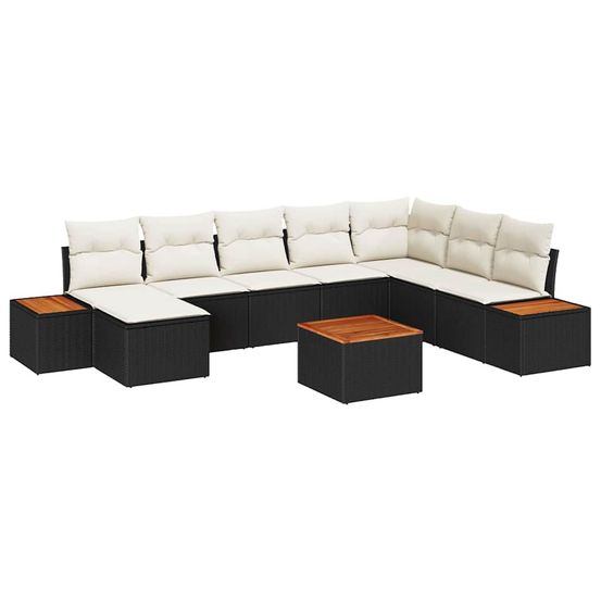 Ensemble de canapé de jardin 9 pc 8-nombre de places