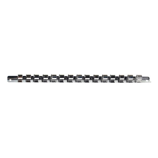 Support clé à douille métal, rail de rangement 15 douilles
