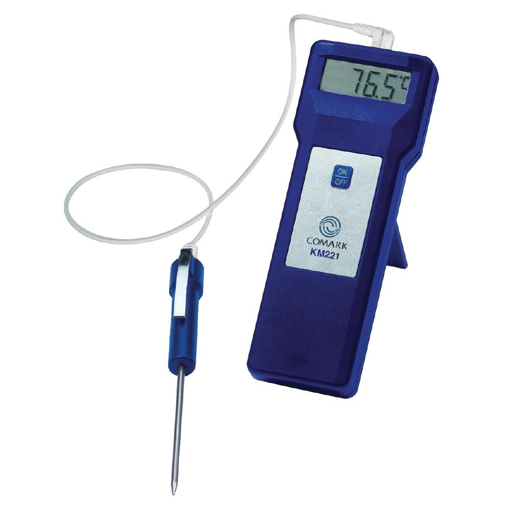Thermomètre digital comark avec sonde - 30°c à +110°c