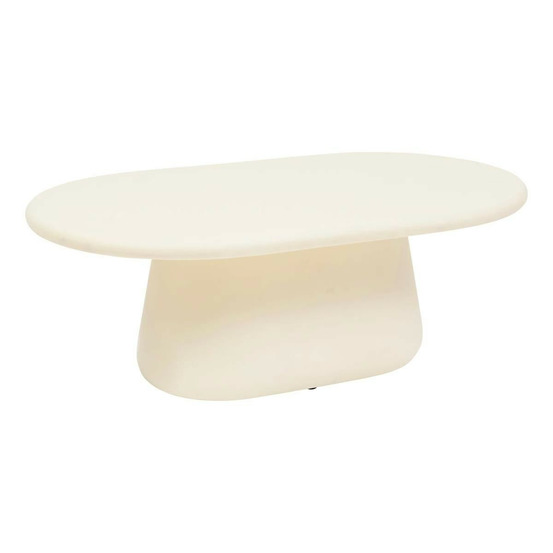 Table basse ovale