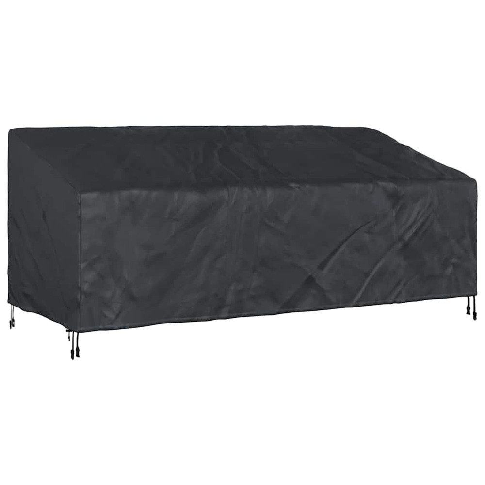 Housse de banc de jardin 220 x 100 x 89 cm tissu oxford 210d