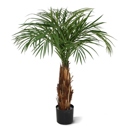 Areca artificiel palmier sur tige 125cm