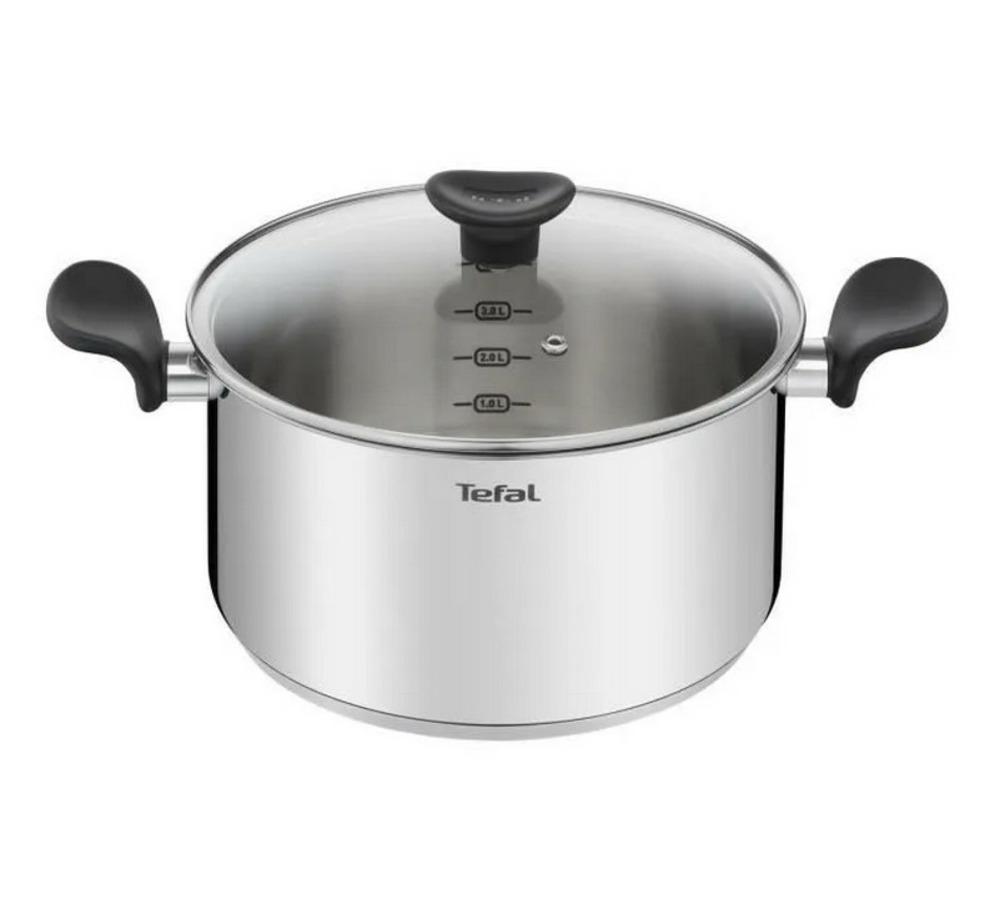 Faitout inox 24cm avec couvercle - e3084604