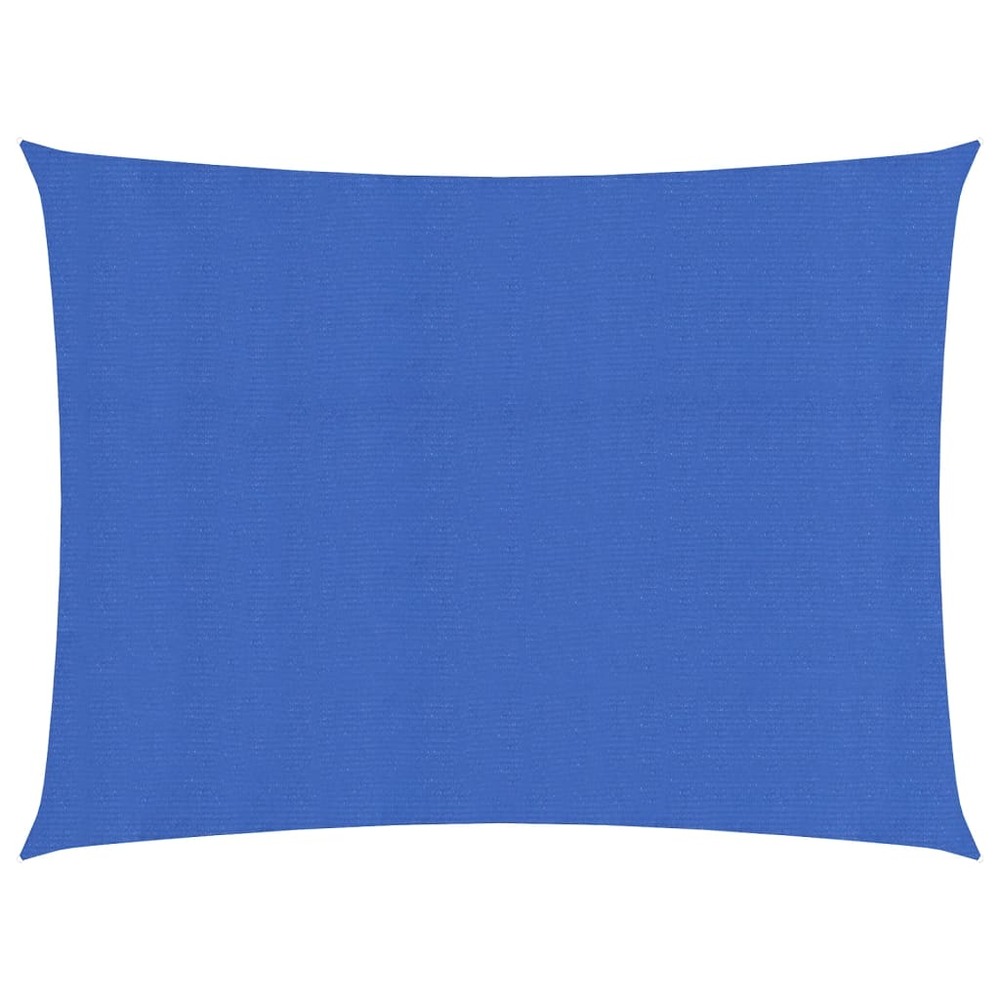 Voile d'ombrage 160 g/m² bleu 2,5 x 3,5 m pehd