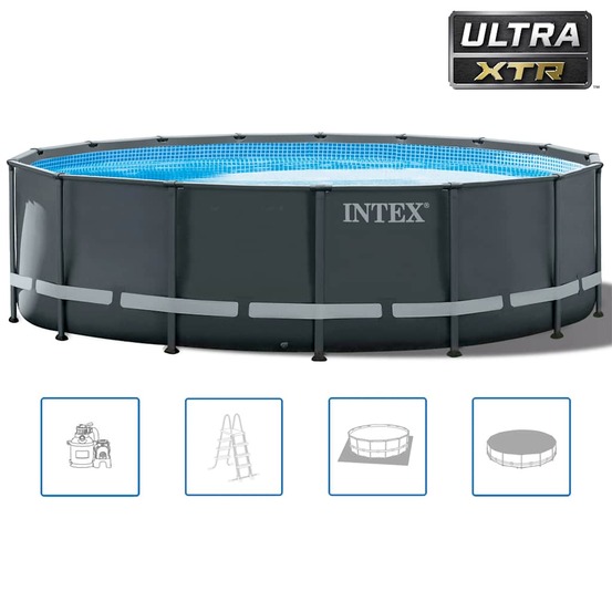 INTEX ENSEMBLE DE PISCINE RO 2-(868087)